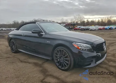 2021 Mercedes-Benz C 43 Amg z USA, uszkodzony, nr VIN W1KWK6EB2MG077652